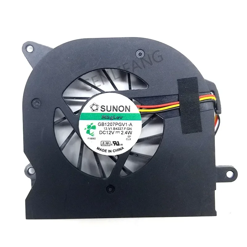 CPU Cooling Fan GB1207PGV1-A 13.V1.B4337.F.GN DC 12V 2.4W 3PINS Cooler For MSI AE2020 Haier Q5 Q5-D212 Q5-C220 Q5-D201 Q5-C801