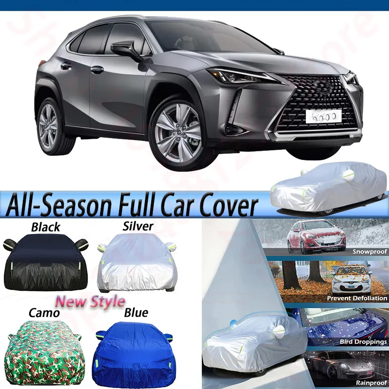 

Full Car Cover Waterproof Anti-UV Sun Shade Snow Rain Prevent Dustproof SUV Cover For Lexus UX UX200 UX250h UX300e