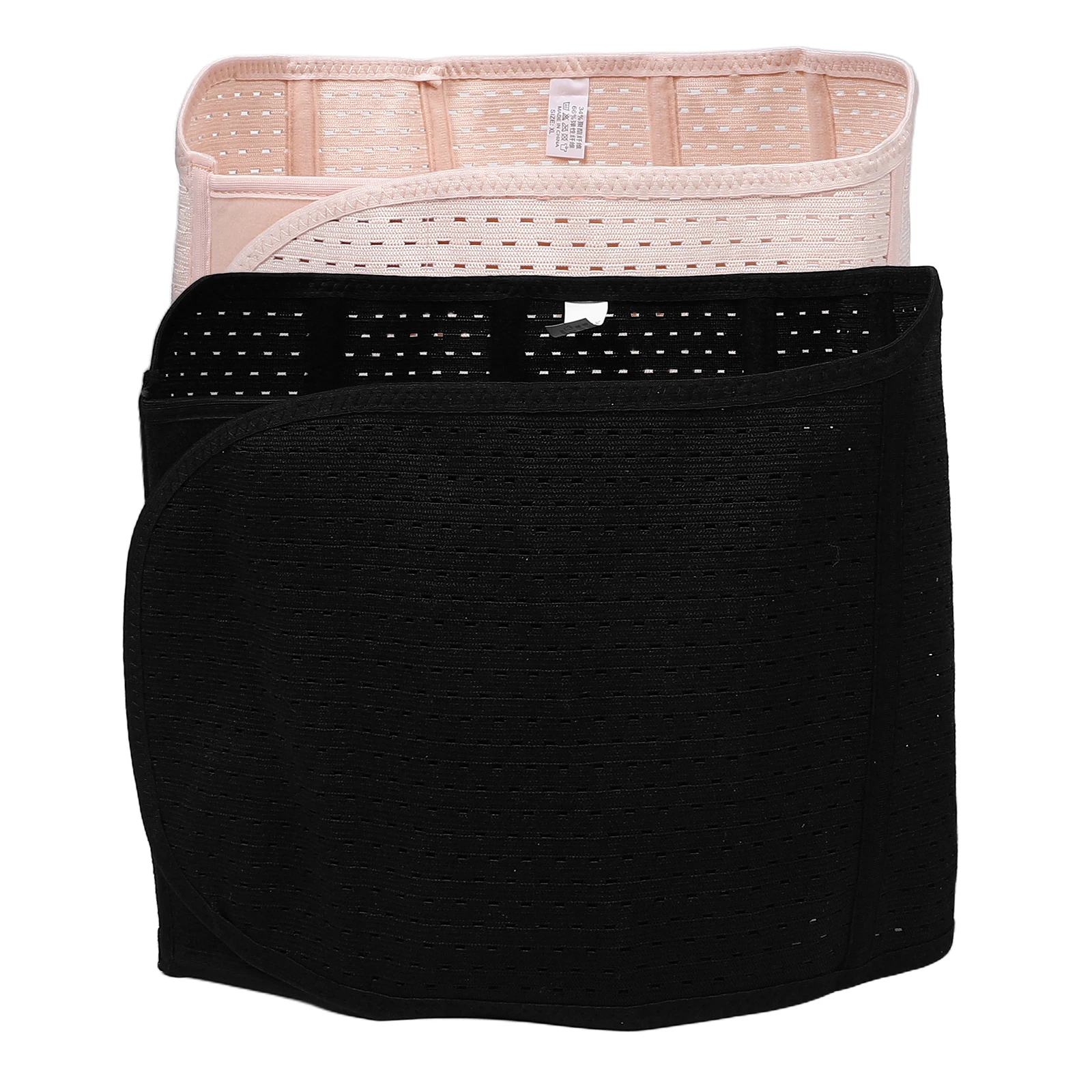 

2 Pcs Magnetic Force Postpartum Belly Belt Pregnant Woman Nylon Compression Waist Band