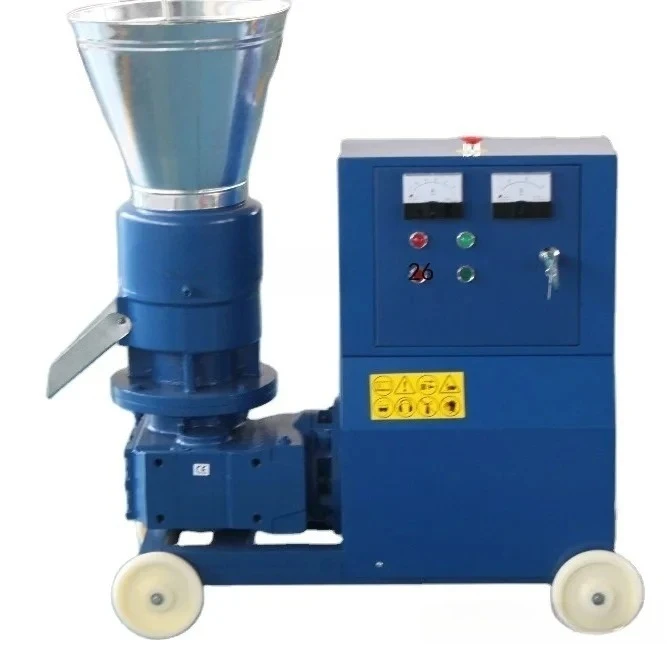 2026-100 Kg/h Industrial Wood Solid Fuel Burning Sawdust Pellet Making Mill Automatic Wood Pellet Machine Price for Sale