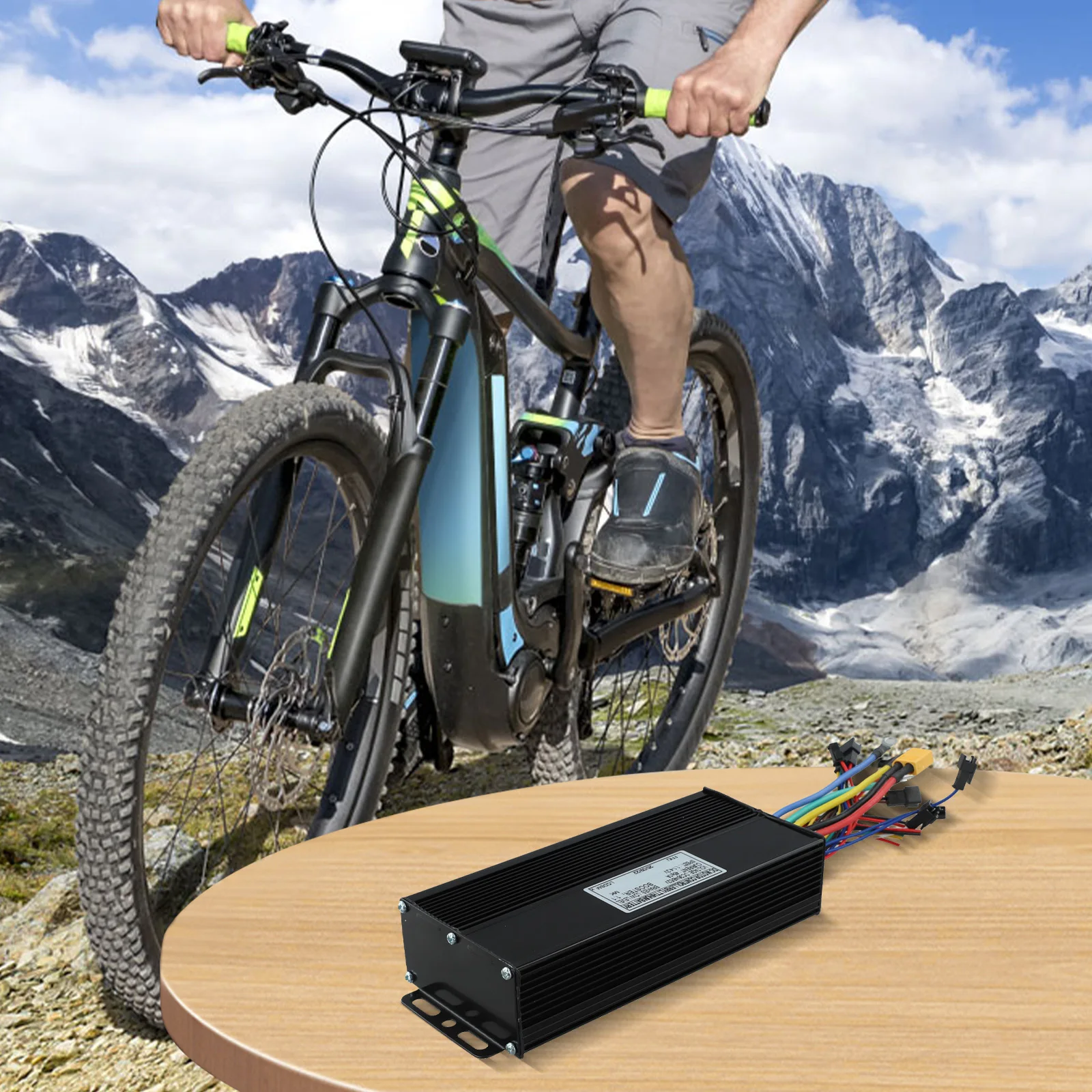 

36V 52V 45A Ebike Brushless Controller for 1500W/2000W Motor with Intelligent 3 Mode Sine Wave Made of Sturdy Aluminum Alloy