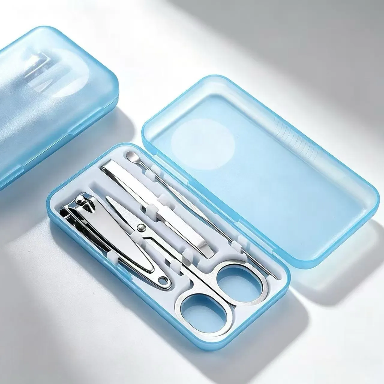 4-Piece Nail Art Manicuring Set - Beauty Nail Clipper Set for Perfect Home Salon Experience
