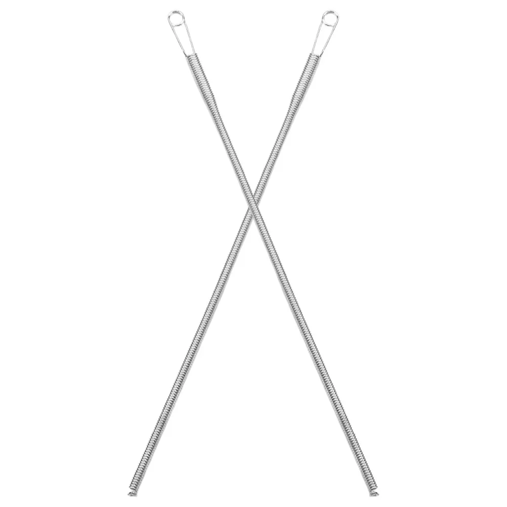 

2Pcs Stainless Steel Threading Tool Spring Drawstring Thread Puller for Sewing DIY Craft Tool Threading Needle