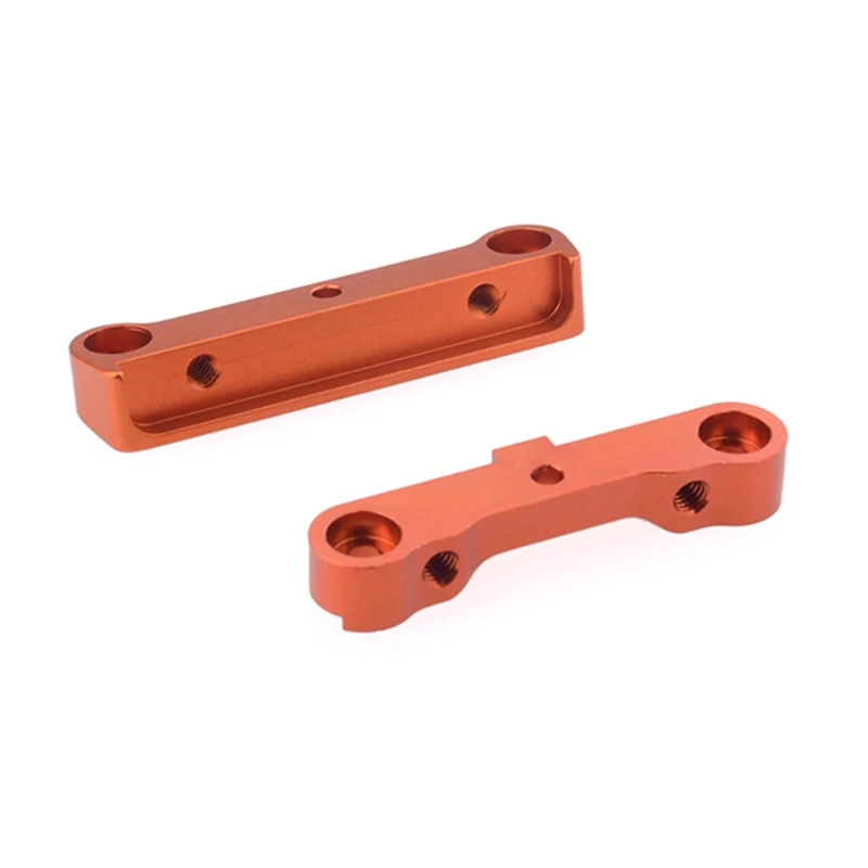 Metal Rear Lower Suspension Arm Mount 8045 For 1/8 ZD Racing 08423 08425 08427 9020 9072 9116 9203 RC Replacement Parts Orange