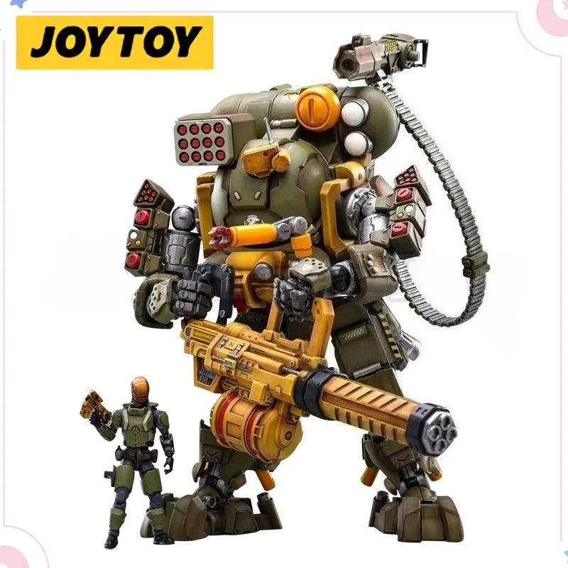 

JOYTOY 1/25 Action Figure Mecha Iron Wrecker 08 Heavy Airborne Mecha Anime Model Toy Children's 100%Original in Stock