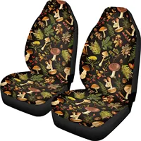 Wild Mushroom Car Seat Cover Sets Universal Auto Cushion Protective Washable Covers Universal Vehicle Mushroom Cars Accessories