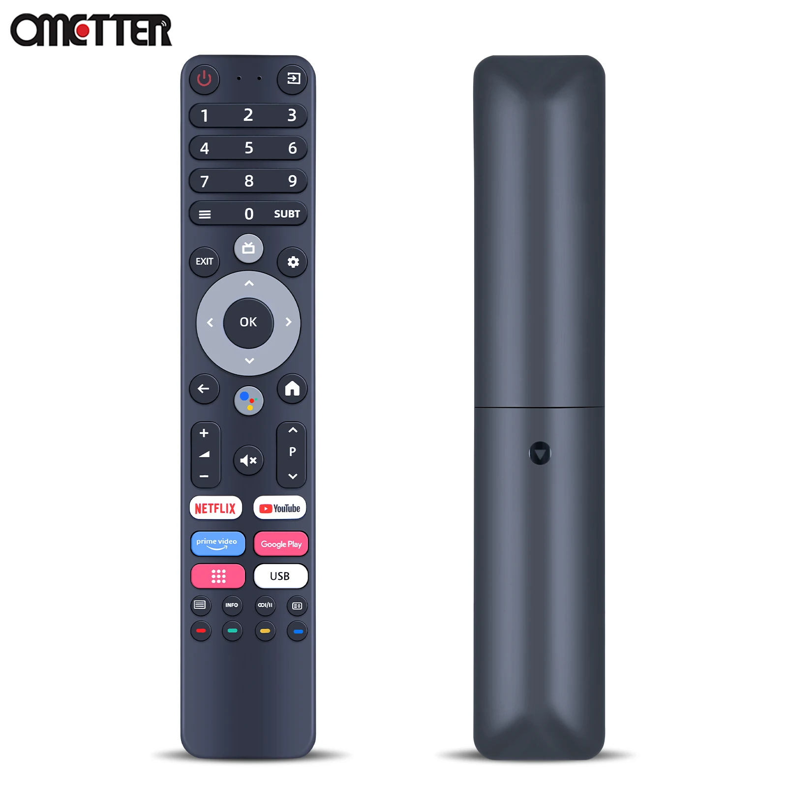

New Remote Control For DEXP A321, A431, A501, A551, Q551, Q651 Viomi TVD2290B UA501UHD SRT43UD6593 RCKGNTVT009 (No Voice)
