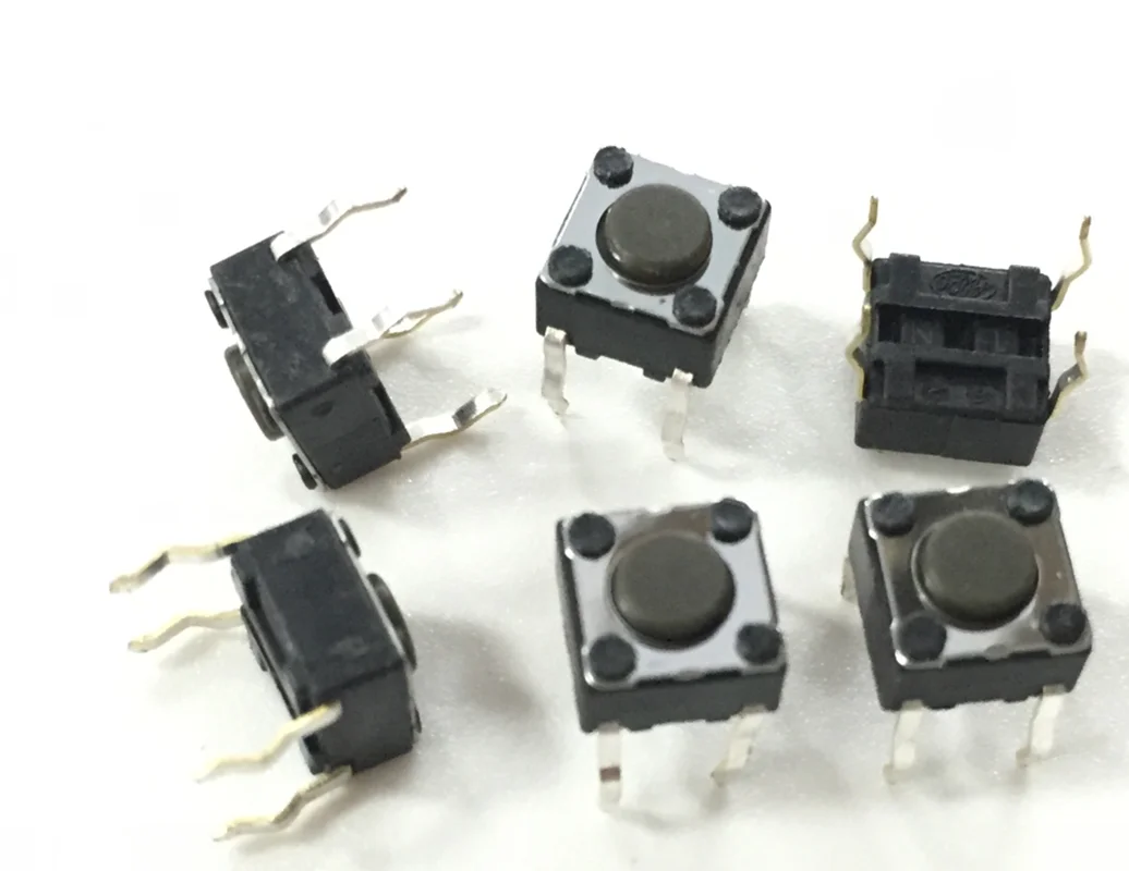 

SKHHALA010 6*6*4.3MM 4pin Direct insertion Touch the micro key small switch