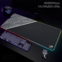 ASUS RGB Gaming Mousepad Big LED Gamer Mousepads PC Desk Mat Luminous Mouse Pad Large Keyboard Mats Table Rug With Backlit