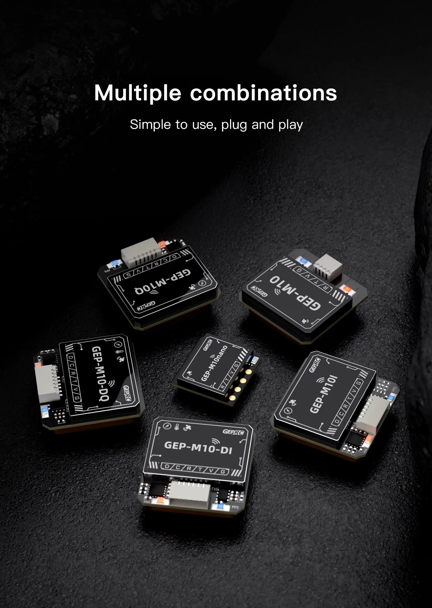 GEP-M10-Serie GPS-Modul 15 x 15 mm GEP-M10/22 x 22 mm GEP-M10nano/GEP-M10Q /GEP-M10-DQ Kompass Baro Flugzeug Mulit-Rotor Quacopter – Detail 4