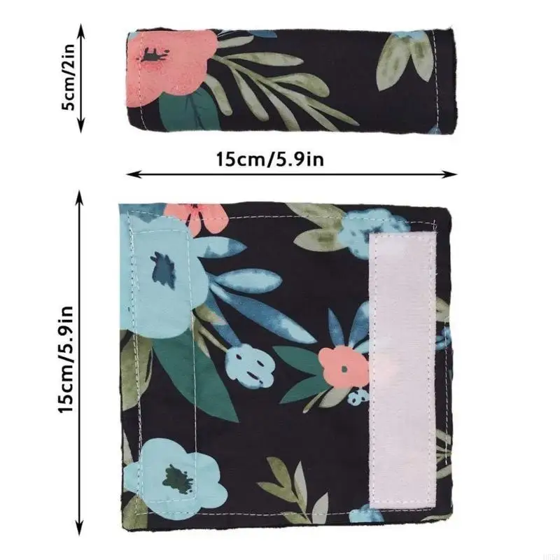 H55B Copri collo con tracolla Imbottiture per cuscini Copri spalle Accessori per seggiolini sicurezza per neonati