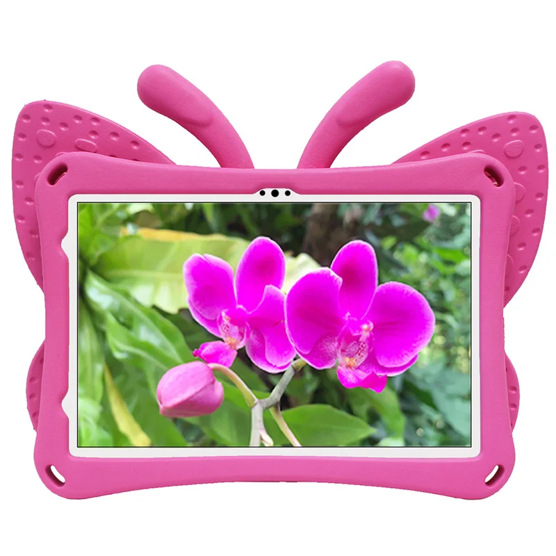 

Kids Case for Honor Tablet 6 10.1 Butterfly Design EVA Cover With Kickstand Tablet Shell Drop-proof Shockproof Protective Cases