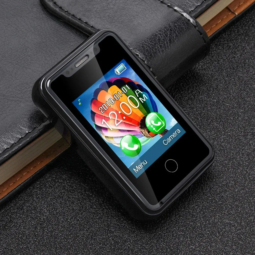 8XR Super Mini Smartphone 1.77inches Touch Display 2G GSM Mobile Phone Wireless Dialer Small Phone SMS Multimedia CellPhone