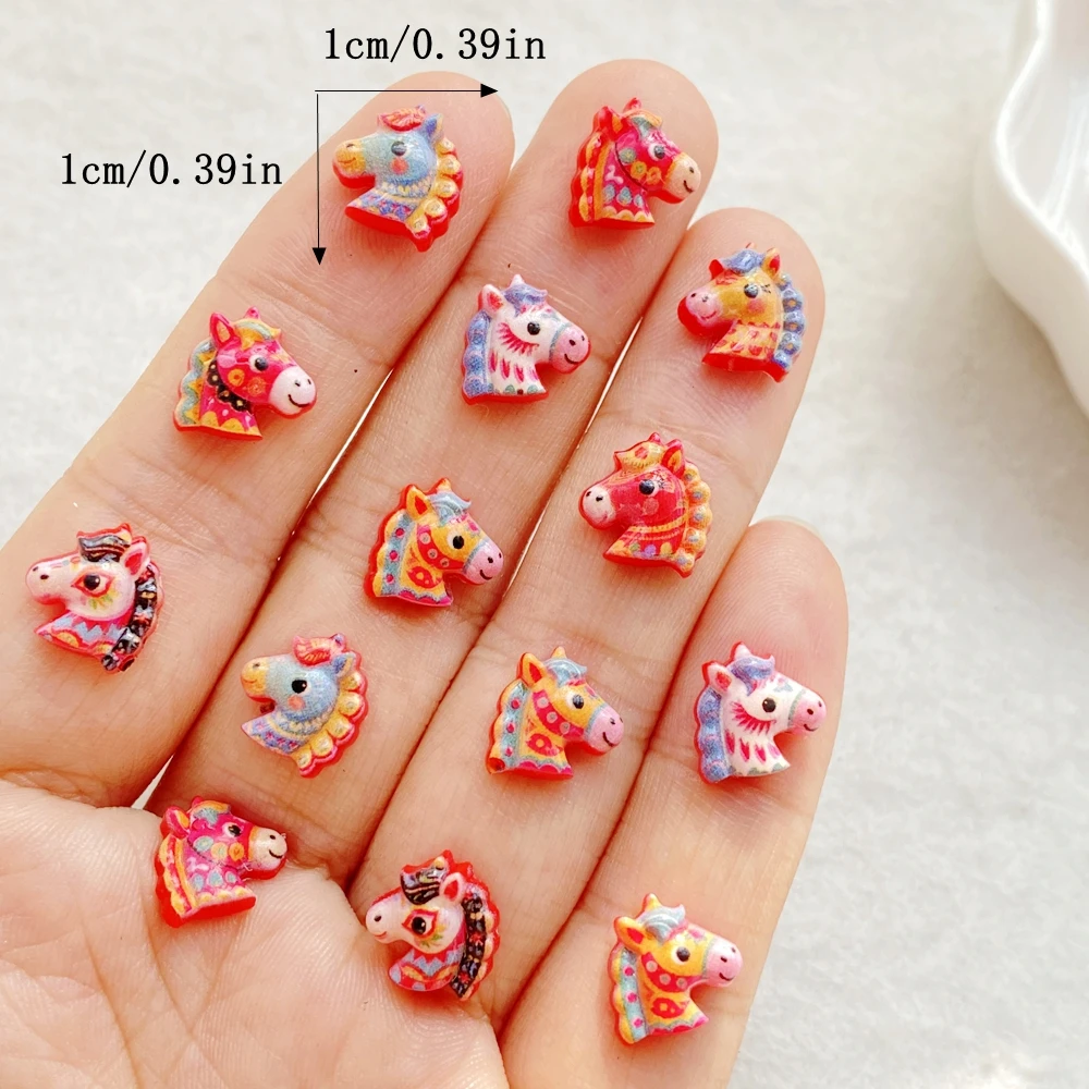 50 szt. Żywiczne Urocze Mini C – Nail Art Xmas recenzja i cena