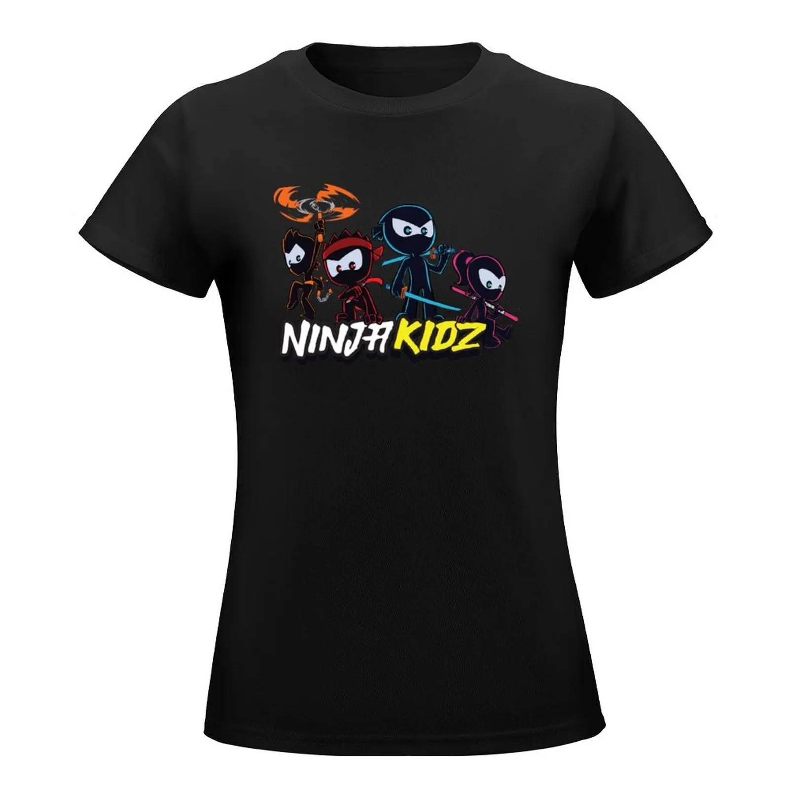 ninja kidz T-Shirt lady clothes new edition shirts graphic tees white t-shirt dress for Women sexy