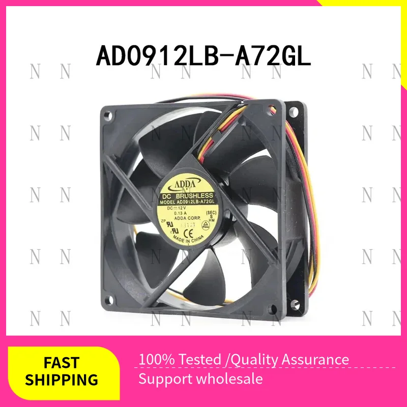 

YJJ для радиатора ADDA AD0912LB-A72GL 12 В постоянного тока 0,13 А 90*90*25 мм 37,7 куб. футов вентилятор охлаждения шкафа