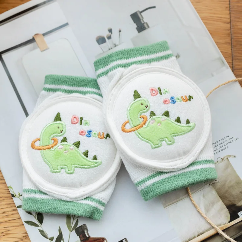 0-3 Years Cotton Baby Knee Pad Girls Boys Anti-slip Knee Pads Newborn Protector Crawling Elbow Cushion Kid Leging Kneecaps