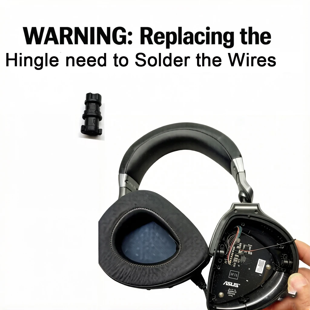 Replacement Hingle Swivel For ASUS ROG elta Core/ Elite/ S Core/ S Wireless/ Animate Gaming Headsets