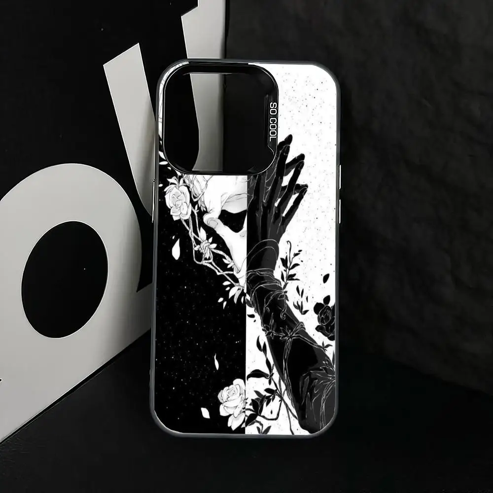 

Join hands together case for iPhone17 16 15 14 13 12 11 Pro/ Max/Plus shock-proof rear cover anti-fingerprint