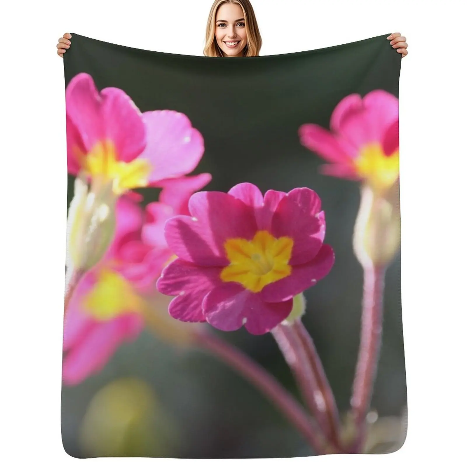 

Primrose Throw Blanket Stain Resistant Cozy Warm Blanket