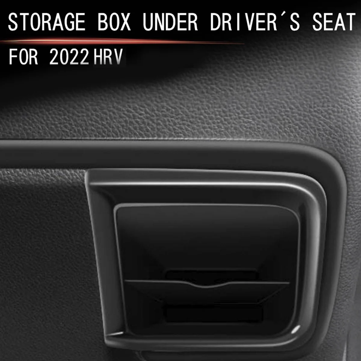 Bandeja do organizador do assento do motorista, caixa de armazenamento para Honda Vezel HR-V HRV 2021 2022, acessórios interiores do carro