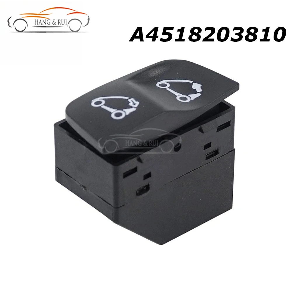 A4518203810 Car Sunroof Opening Closing Convertible Switch Button For Smart Fortwo 451 Carbrio 2007-2019 4518203810