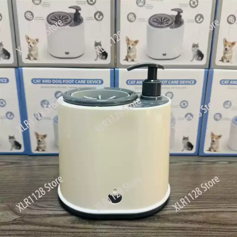 Electric Foam Pet Paw Cleaner Cup No-Wipe Foot Wash Cup for Cats and Dogs