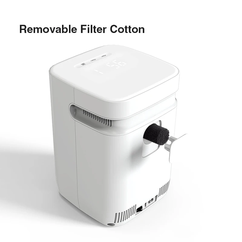 XINGZIMED домашний светодиодный терапевтический генератор, маска, подрядчик кислорода, 1 л, портативный мини-кислородный концентратор