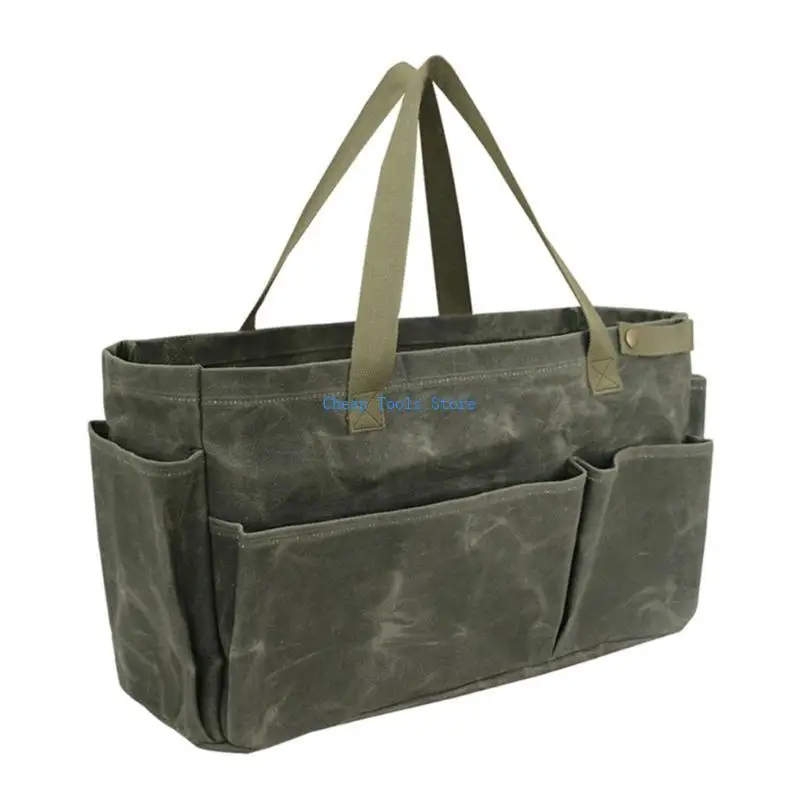 

G88B Spacious Canvas Utility Carry Bag Large Capacity for Hiking & Picnics Essential