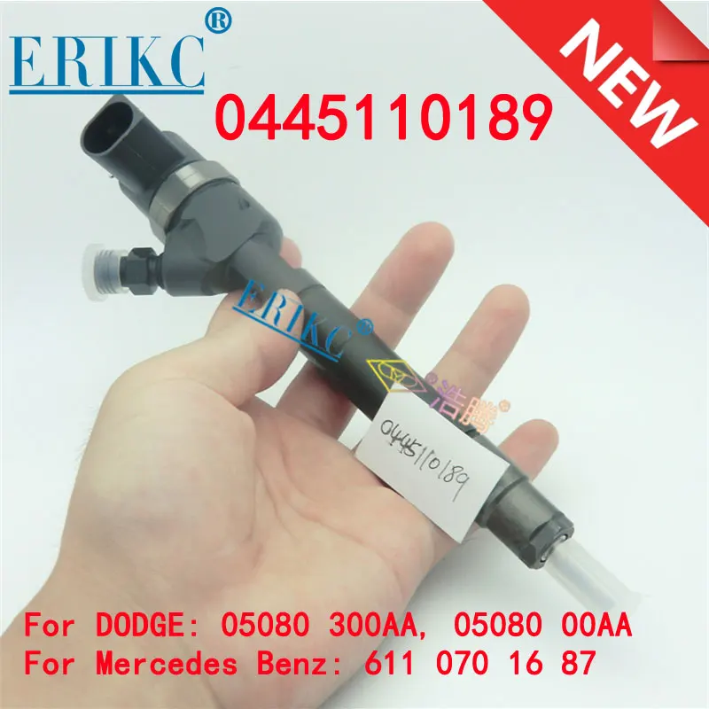 0445110189 New Diesel Fuel Injector Nozzle Assy 0 445 110 189 for FORCE MOTORS for MERCEDES-BENZ Engine TD 2200 6110701687