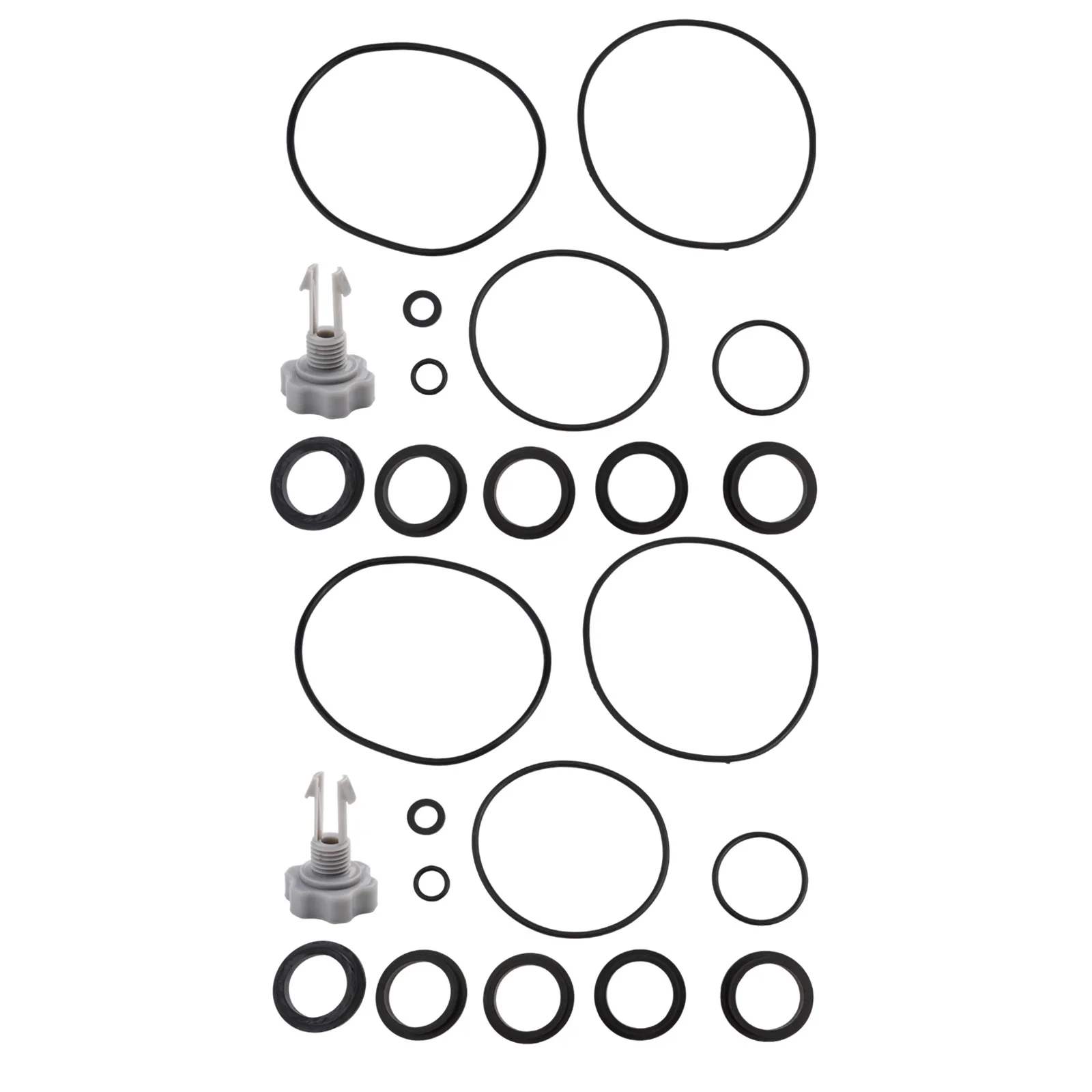 

Полный ремонтный комплект уплотнительных колец 25013 для насосов с песчаным фильтром Intex с 2 выпускными клапанами и основными деталями