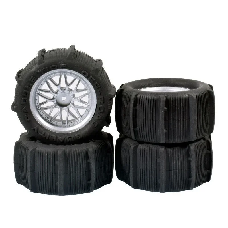 

4PCS SCY Off-Road Snow Desert Paddle Wheel Tires For 16101Pro 16102 16103 16104 16106 SG116 MAX Q130,Fit Wltoys MJX RC