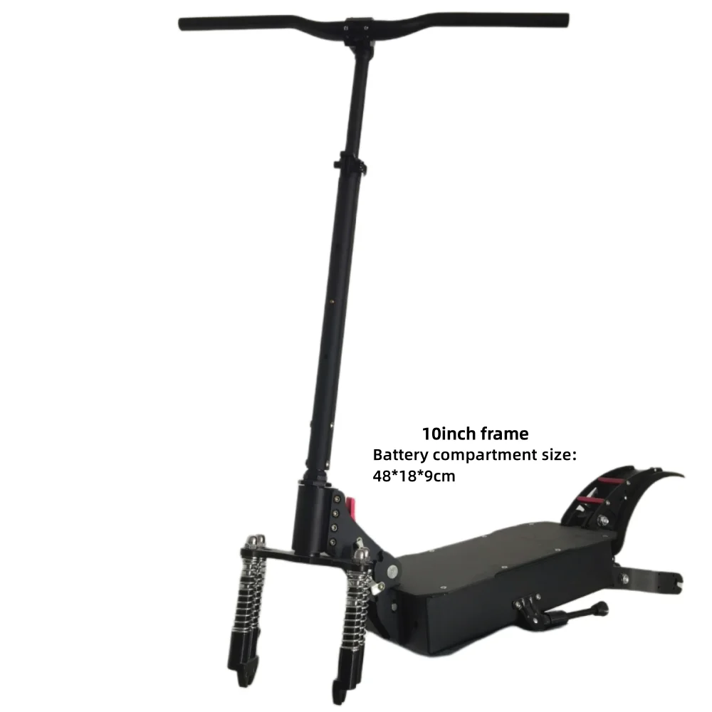 

High Performance Wholesale Open Size 135Mm 10Inch Stand Up E Scooter Body Frame Aluminium Alloy Electric Spare Parts Scooter