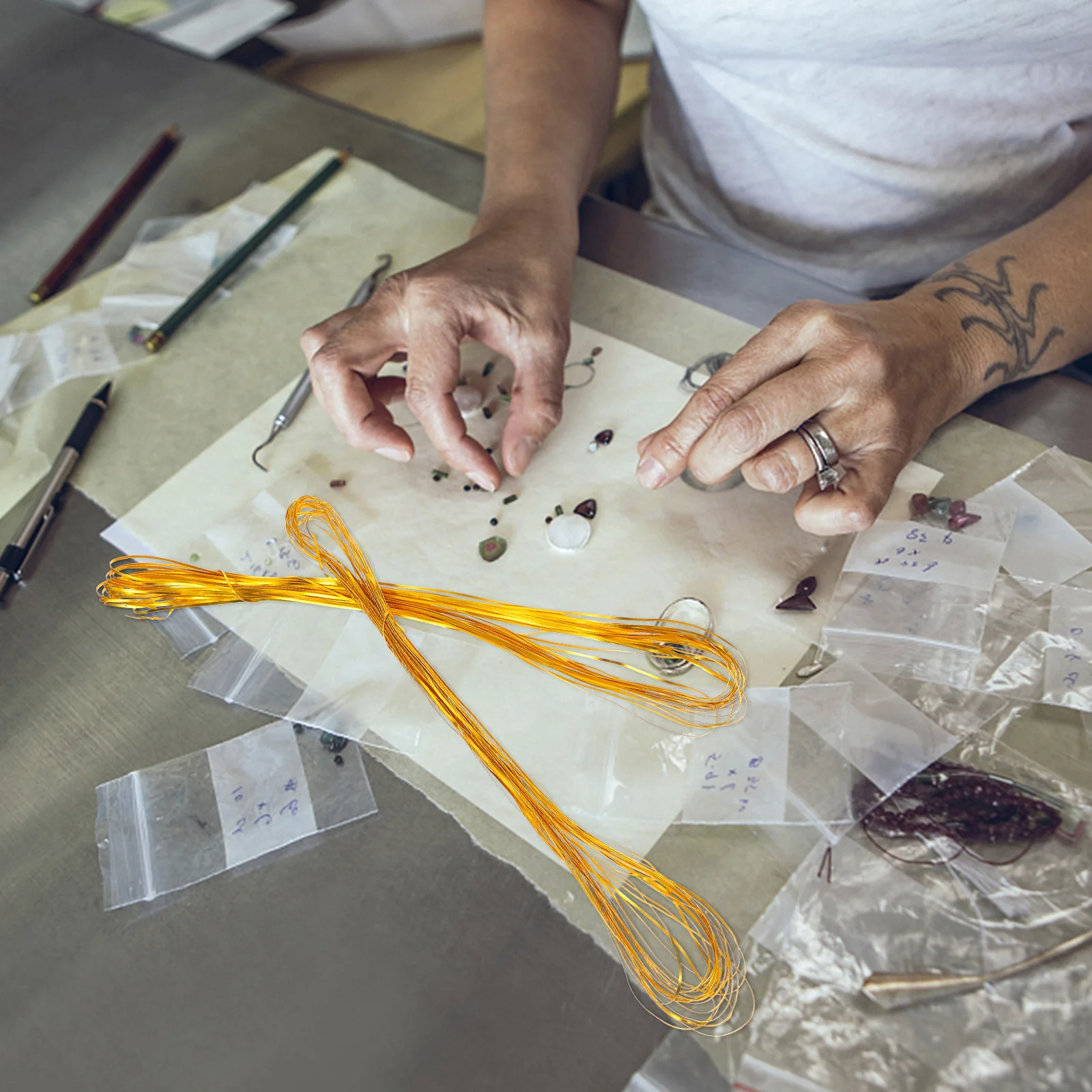 أسلاك نحت الألومنيوم DIY خيوط مرنة متعددة الأغراض لصنع المجوهرات الديكور الحرف ديكور الألومنيوم