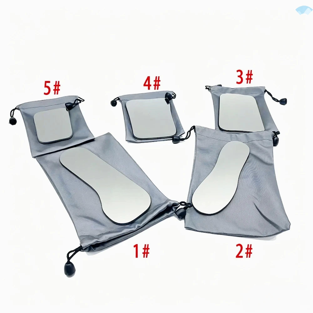 Double Sided HD Intraoral Mouth Mirror Autoclavable Anti-Scratch Dental Photographic Reflector for Orthodontics
