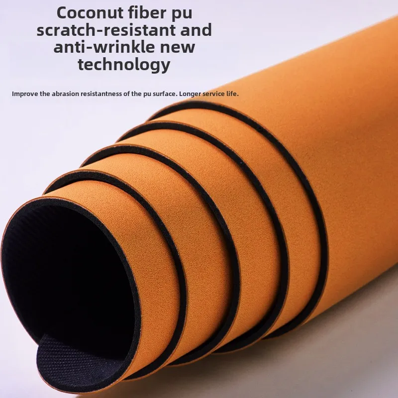 

‌Textured Coconut Fiber & Natural Rubber Yoga Mat - 2025 Women’s Professional Anti-Slip Home Fitness Mat with Extra-Wide Design‌