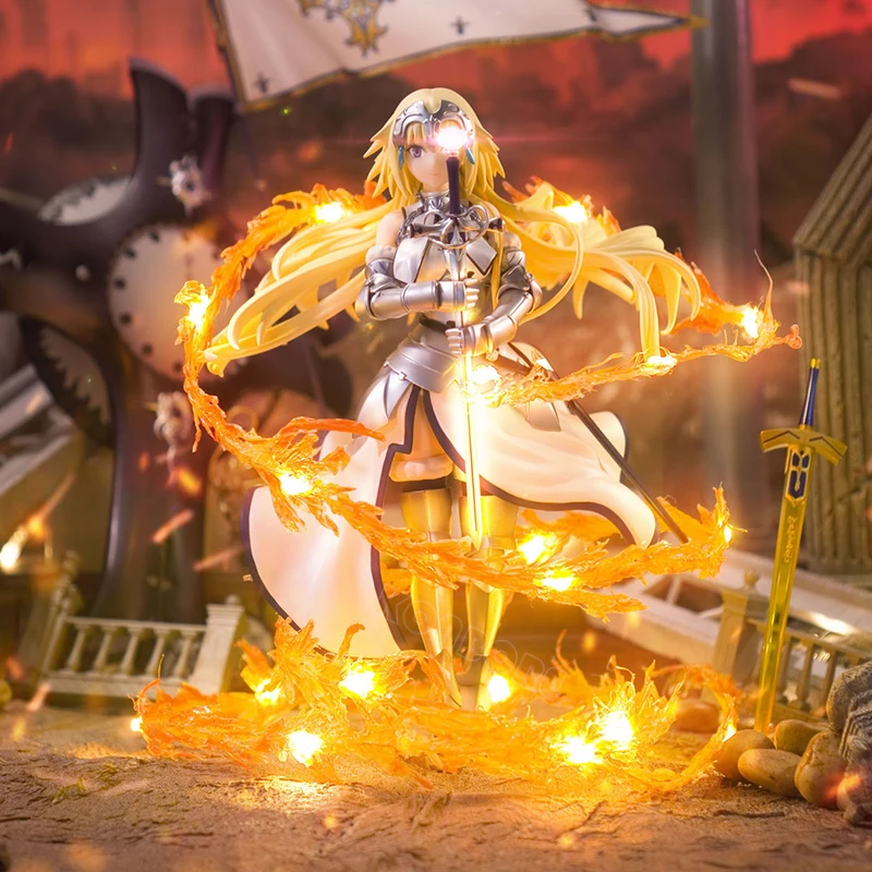 Figura de Anime de 26 cm de Jeanne d'Arc Alter Santa Lily de Fate/Grand Order, Figura de Acción de Melusine/Ruler, Figura de Saber, Muñeca de Juguete