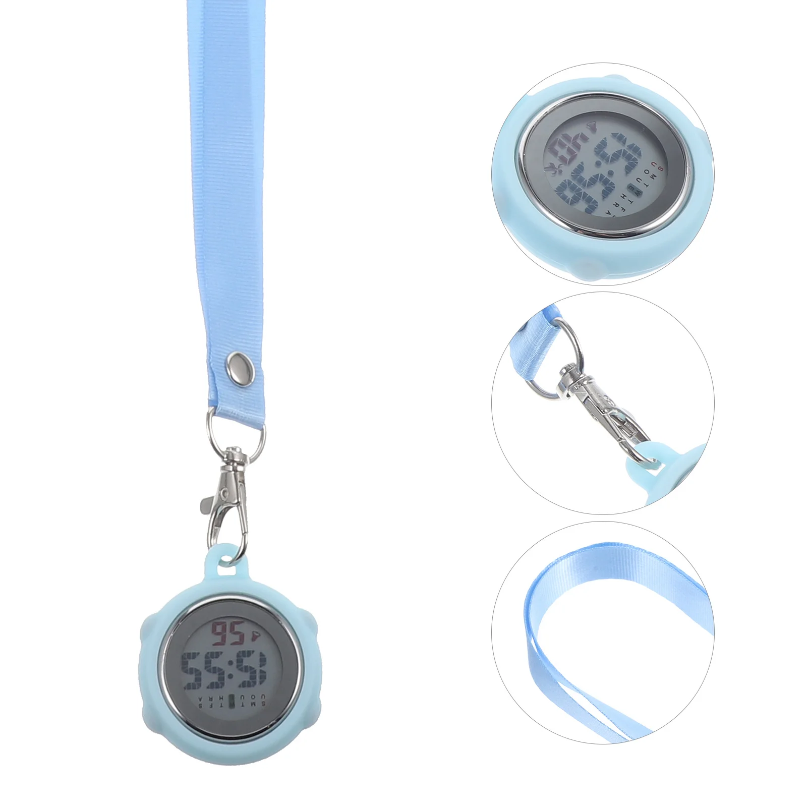 ساعة جيب للممرضات بتصميم سلسلة مفاتيح، توقيت دقيق لهدايا الموظفين الطبيين، ساعات ممرضة للنساء