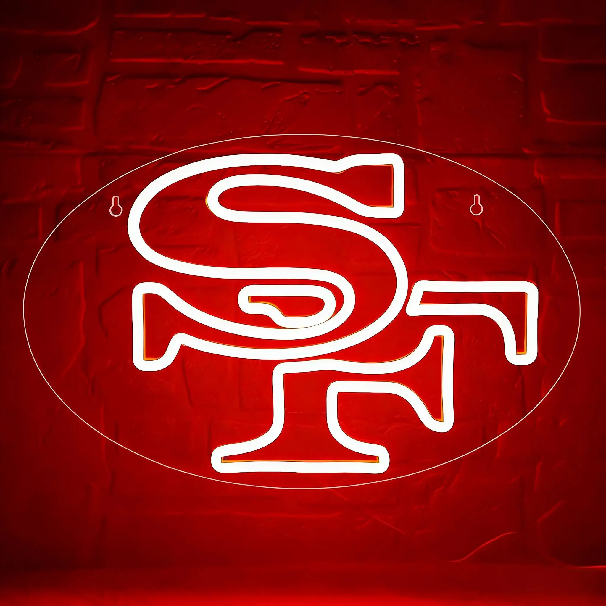 

Football Neon Sign Dimmable Football Team Neon Light for Man Cave Garage Bedroom Bar Dorm Party Game Room Decor Birthday Gifts
