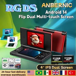 ANBERNIC RG DS Handheld Game Console Flip 4