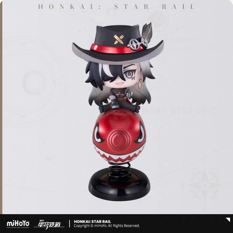 Pre Sale miHoYo Official Genuine Genshin Impact Honkai Star Rail Boothill Chibi Wobble Figurine Ornaments Cosplay Anime Game