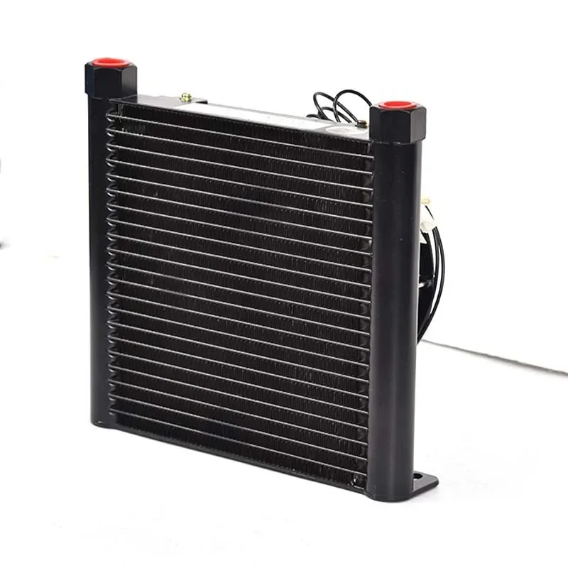 25L/MIN Flow 3Mpa AJ1025T-CA Radiator Oil Cooler, Small Aluminum Alloy Heat Exchanger, Hydraulic Air CoolerGoods in stock