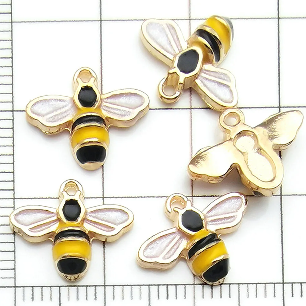 سبيكة زهرة سحر Diy ديزي قلادة Diy مجوهرات سحر الأصفر الأصفر عباد الشمس سحر للقلائد سلاسل المفاتيح أساور #6