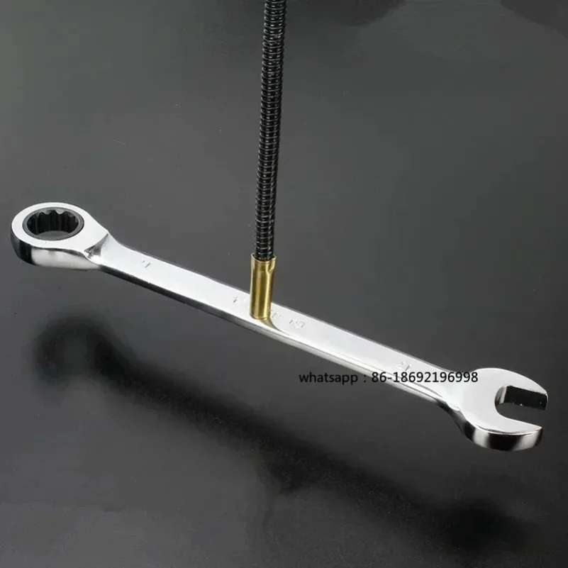 Strong Magnetic Pick Up Tool Flexible Magnet Spring Grip Grabber Hand Tools for Picking Up Nut Bolt Adjustable Pickup Rod Stick