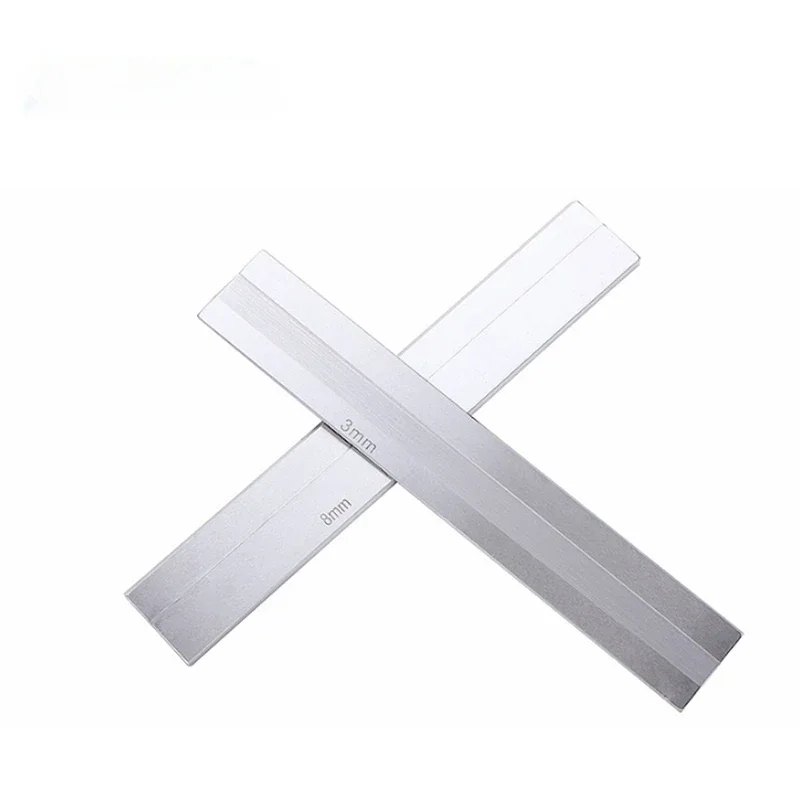 M1050 centerless grinding machine Parts M1050A Pass Grinding Guide Plate Lengthened Tungsten Steel Alloy thickness1/1.5/1.6/2mm