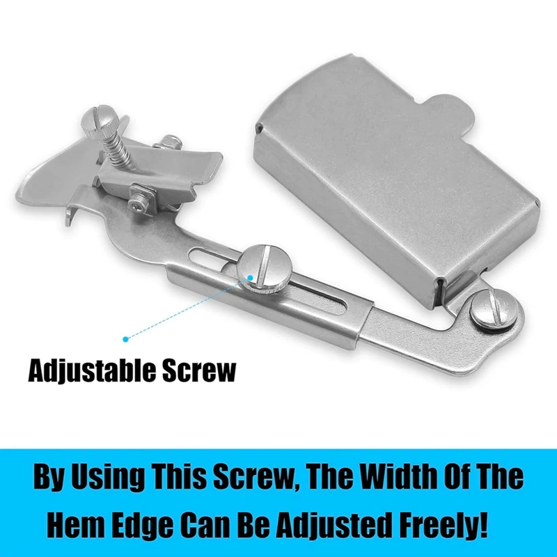 2 PCS Multifucntional Magnetic Seam Guide, Seam Guide, Hemmer Guide, Hem Guide For Industrial Lockstich Or Walking Foot Durable