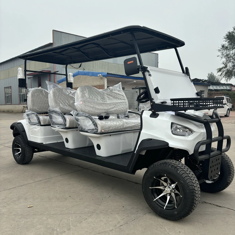 OEM Service Accepted 2+2 Seats Electric Club Car Mobility Scooter Off-road Classic Car And Golf Cart With Battery