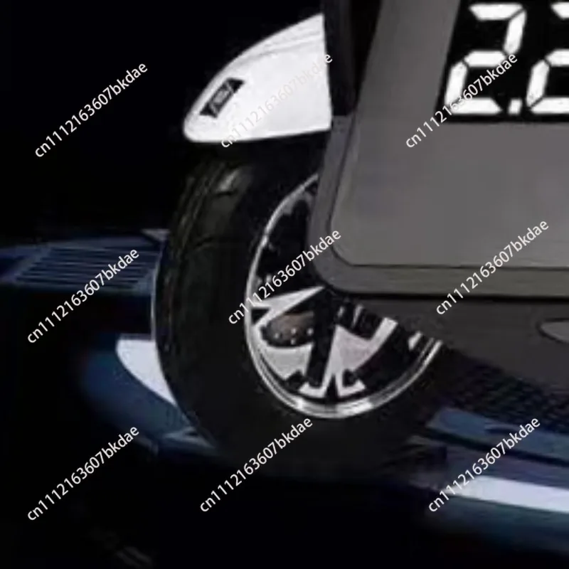 Front and back three-wheeled motorcycle tire pressure with external high-precision wireless tire pressure monitoring