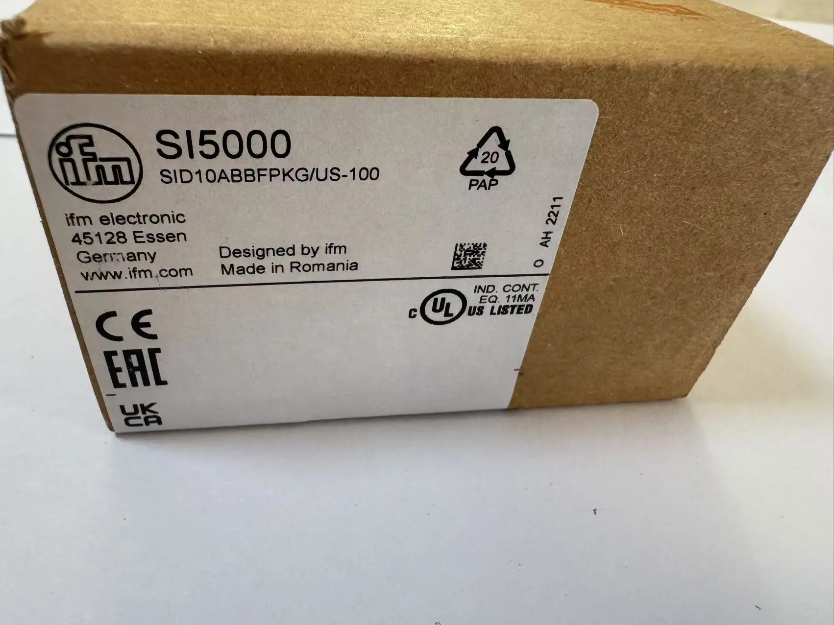 Brandneue Original VIBRATIONSENDER SENSOREN VKV021 VKV122 VKV121 Sensor IFM