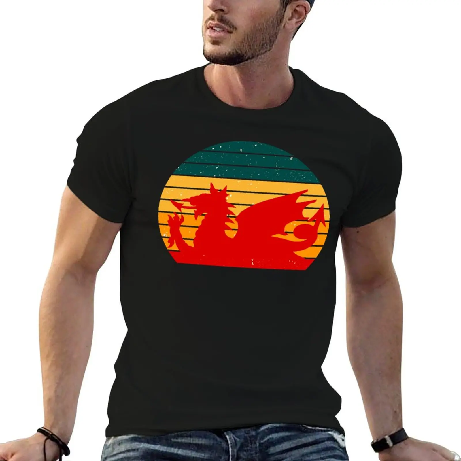 

Wrexham T-Shirt anime t shirts oversize t shirt for man 100 percent cotton printed t shirts for man T-Shirt